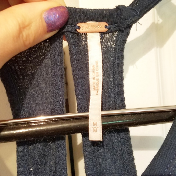 Free People Nora Lace Tank Dress ~ SZ Medium - Picture 6 of 6